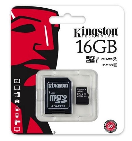 MICROSD 16 GB KINGSTON