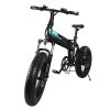 Fiido M1 Pro - Fat Bike Eléctrica Bicicleta Plegable Suspensión Completa 20 Pulgadas 500W